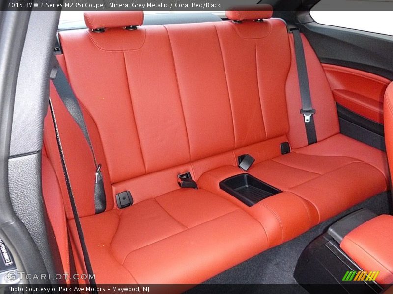 Rear Seat of 2015 2 Series M235i Coupe