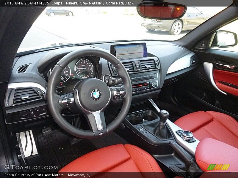 Coral Red/Black Interior - 2015 2 Series M235i Coupe 
