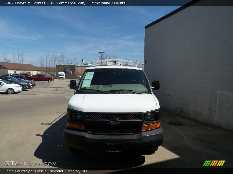 Summit White / Neutral 2007 Chevrolet Express 2500 Commercial Van