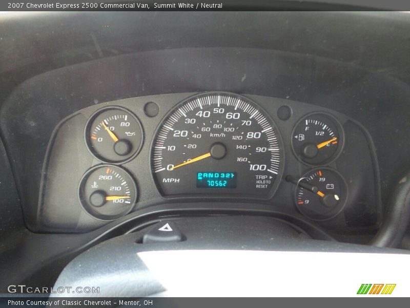 Summit White / Neutral 2007 Chevrolet Express 2500 Commercial Van