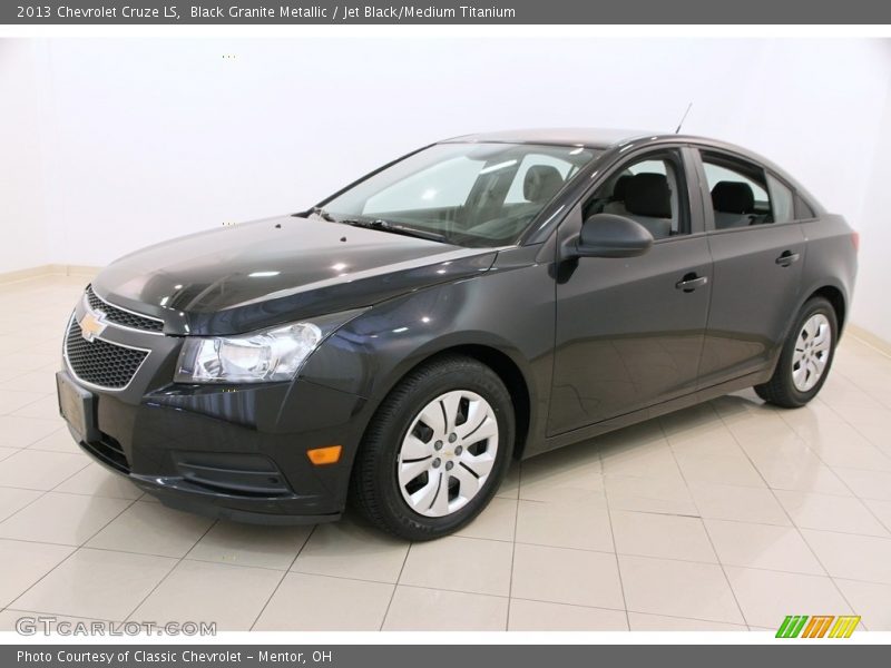 Black Granite Metallic / Jet Black/Medium Titanium 2013 Chevrolet Cruze LS