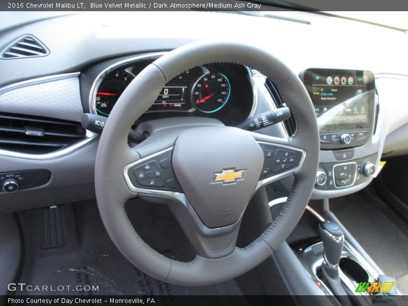 Blue Velvet Metallic / Dark Atmosphere/Medium Ash Gray 2016 Chevrolet Malibu LT