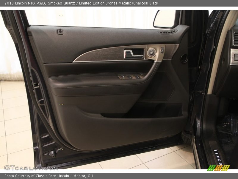 Smoked Quartz / Limited Edition Bronze Metallic/Charcoal Black 2013 Lincoln MKX AWD