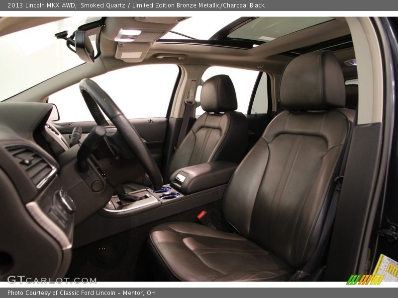 Smoked Quartz / Limited Edition Bronze Metallic/Charcoal Black 2013 Lincoln MKX AWD
