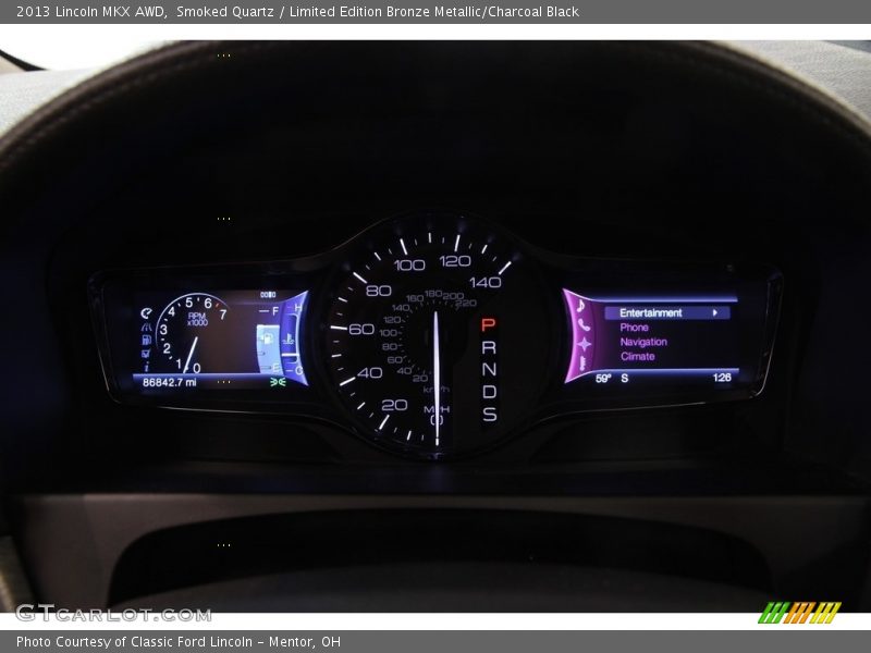 Smoked Quartz / Limited Edition Bronze Metallic/Charcoal Black 2013 Lincoln MKX AWD