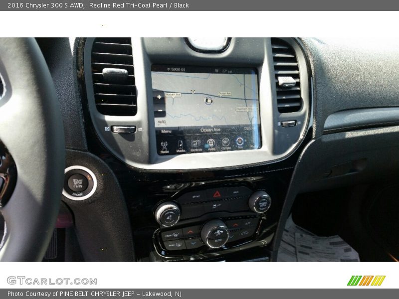 Redline Red Tri-Coat Pearl / Black 2016 Chrysler 300 S AWD