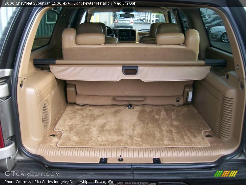 Light Pewter Metallic / Medium Oak 2000 Chevrolet Suburban 1500 4x4