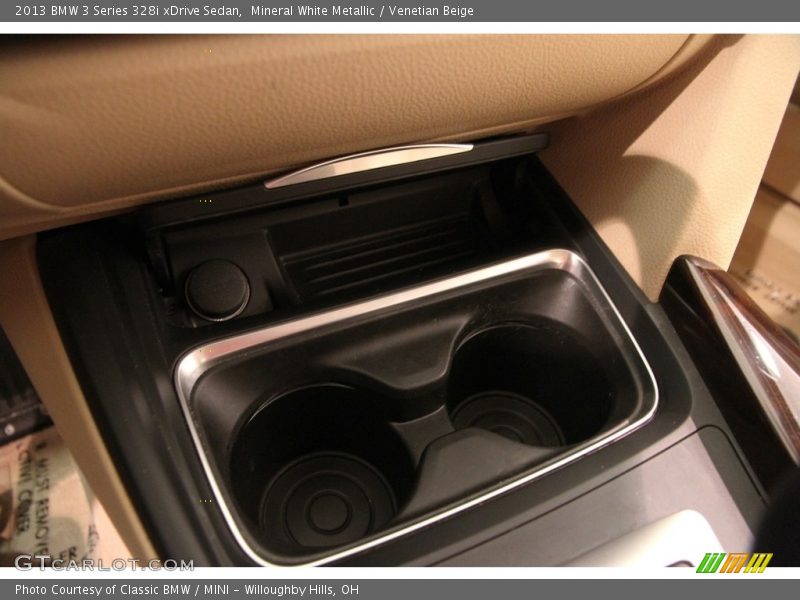 Mineral White Metallic / Venetian Beige 2013 BMW 3 Series 328i xDrive Sedan