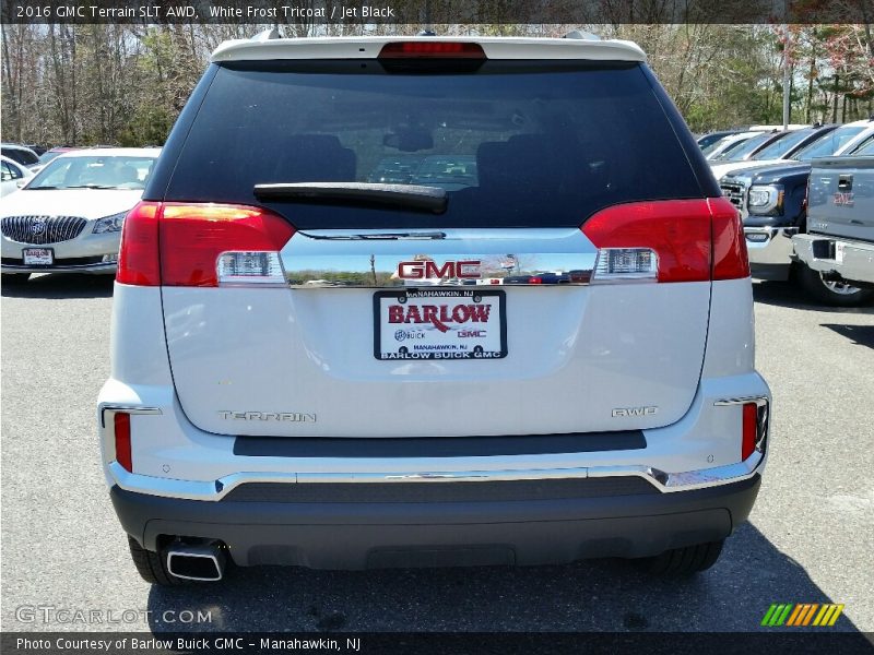 White Frost Tricoat / Jet Black 2016 GMC Terrain SLT AWD