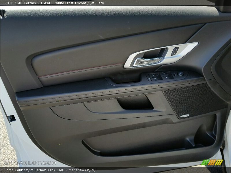 White Frost Tricoat / Jet Black 2016 GMC Terrain SLT AWD