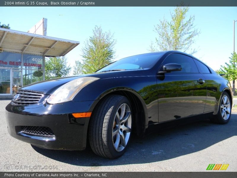 Black Obsidian / Graphite 2004 Infiniti G 35 Coupe