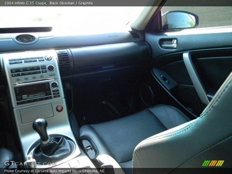 Black Obsidian / Graphite 2004 Infiniti G 35 Coupe