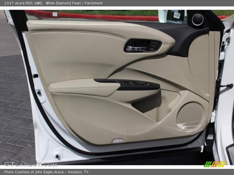 White Diamond Pearl / Parchment 2017 Acura RDX AWD