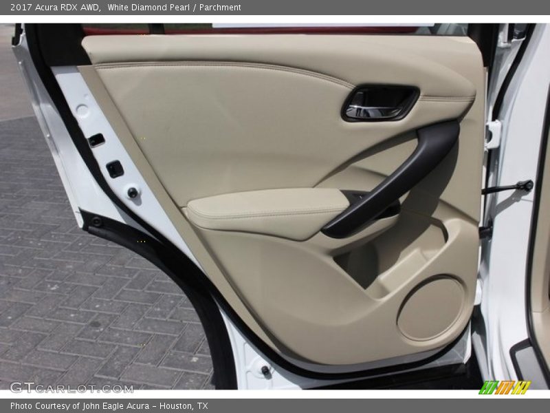 White Diamond Pearl / Parchment 2017 Acura RDX AWD