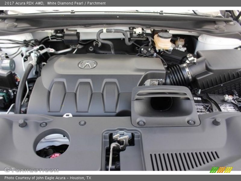 White Diamond Pearl / Parchment 2017 Acura RDX AWD