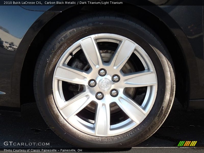 Carbon Black Metallic / Dark Titanium/Light Titanium 2010 Buick LaCrosse CXL
