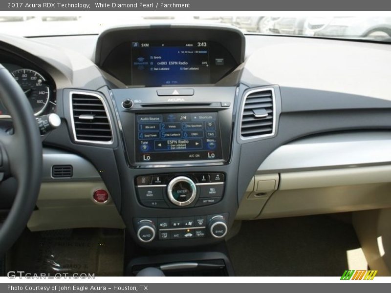 White Diamond Pearl / Parchment 2017 Acura RDX Technology