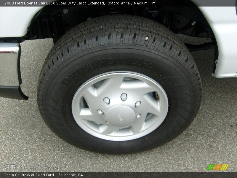 Oxford White / Medium Flint 2008 Ford E Series Van E350 Super Duty Cargo Extended