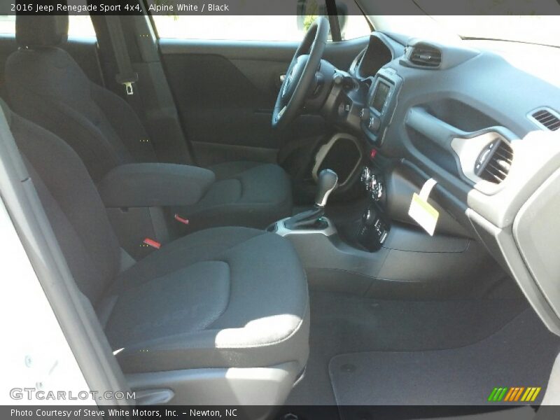 Alpine White / Black 2016 Jeep Renegade Sport 4x4