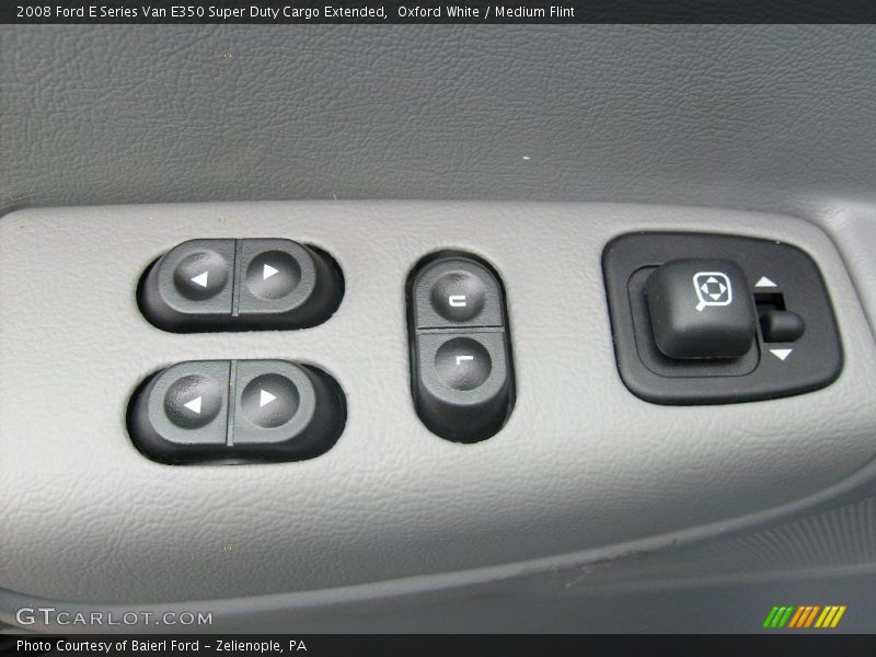 Oxford White / Medium Flint 2008 Ford E Series Van E350 Super Duty Cargo Extended