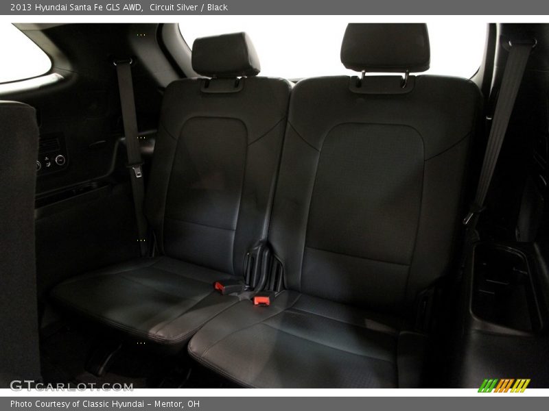 Circuit Silver / Black 2013 Hyundai Santa Fe GLS AWD