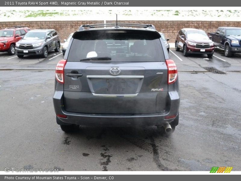Magnetic Gray Metallic / Dark Charcoal 2011 Toyota RAV4 Sport 4WD