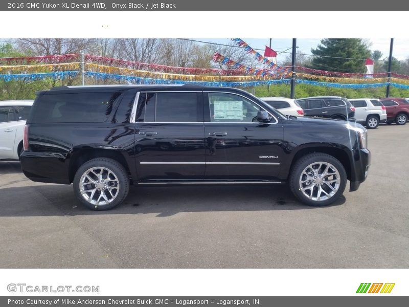 Onyx Black / Jet Black 2016 GMC Yukon XL Denali 4WD