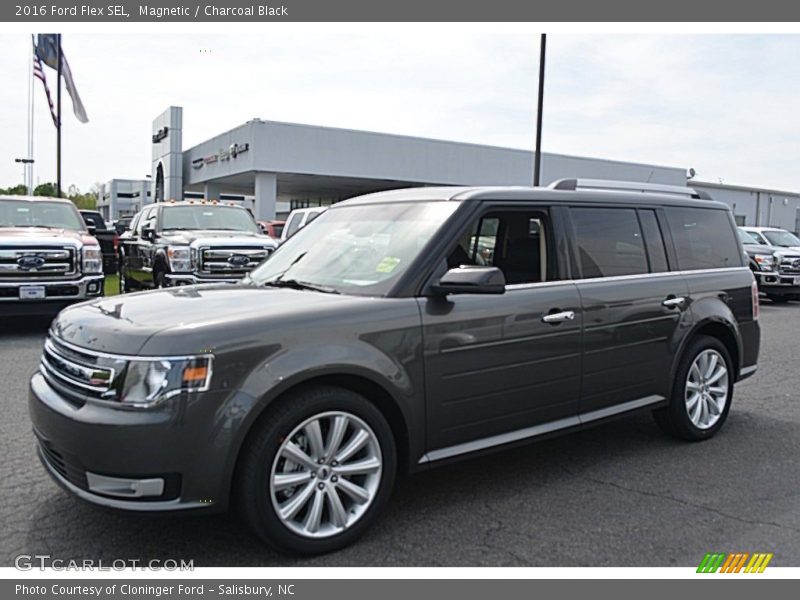 Magnetic / Charcoal Black 2016 Ford Flex SEL