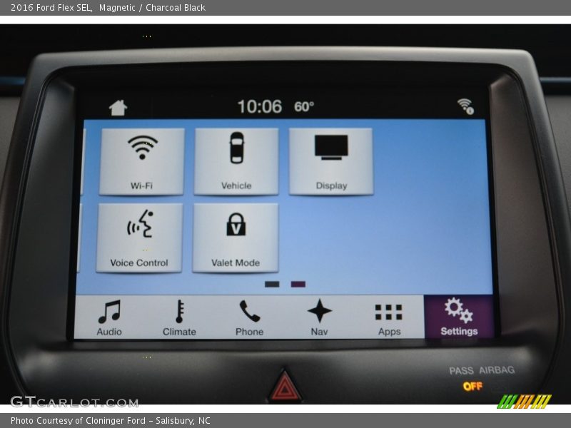 Magnetic / Charcoal Black 2016 Ford Flex SEL