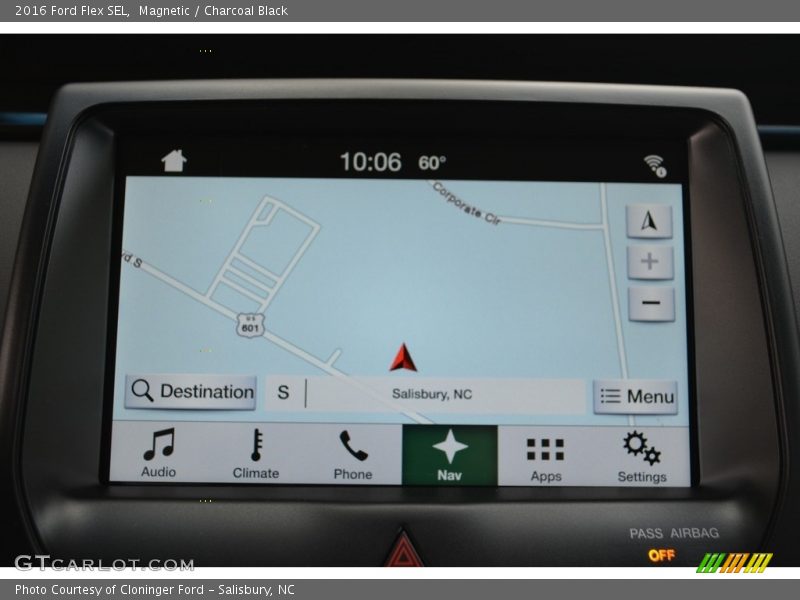 Magnetic / Charcoal Black 2016 Ford Flex SEL