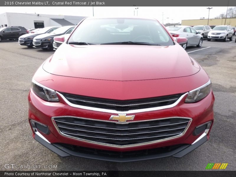 Crystal Red Tintcoat / Jet Black 2016 Chevrolet Malibu LT
