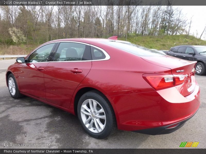Crystal Red Tintcoat / Jet Black 2016 Chevrolet Malibu LT