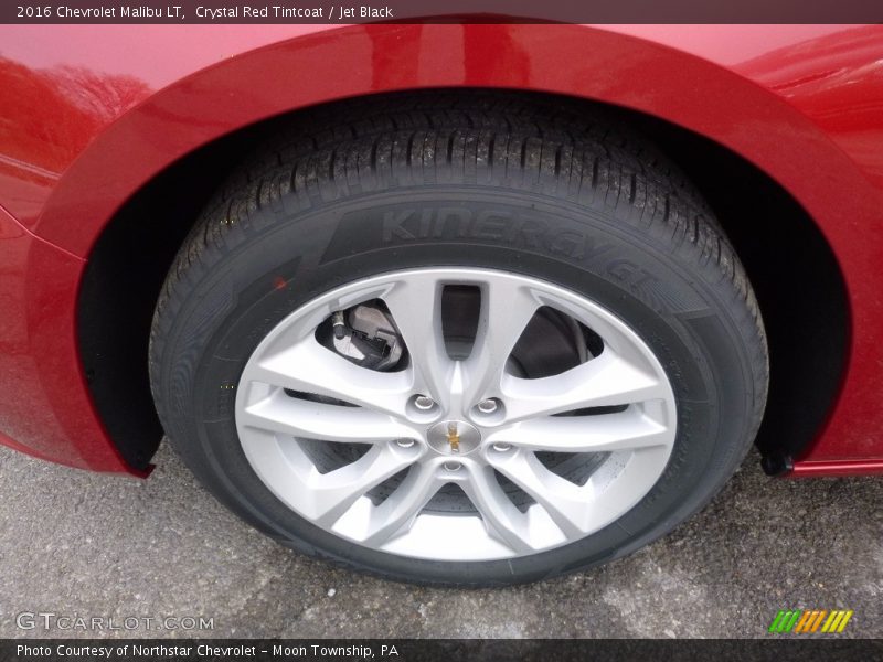 Crystal Red Tintcoat / Jet Black 2016 Chevrolet Malibu LT