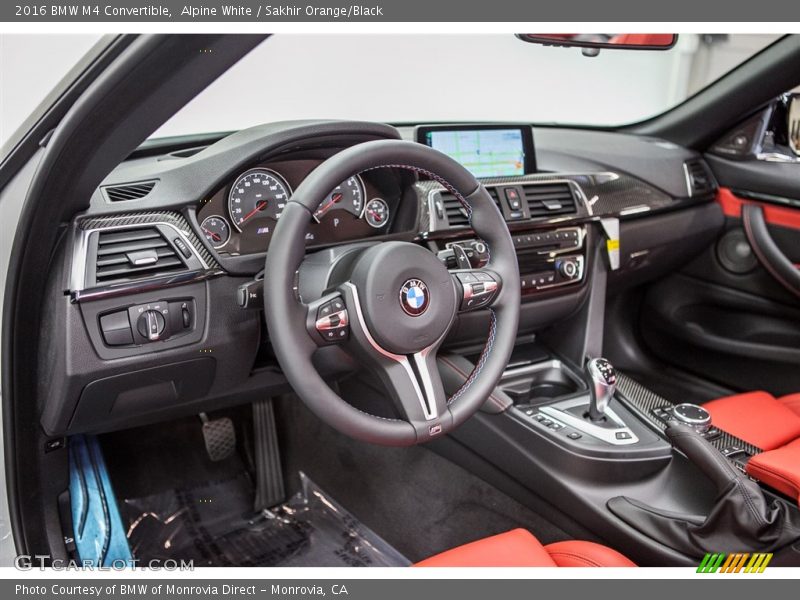 Sakhir Orange/Black Interior - 2016 M4 Convertible 