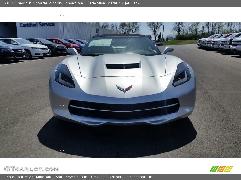  2016 Corvette Stingray Convertible Blade Silver Metallic