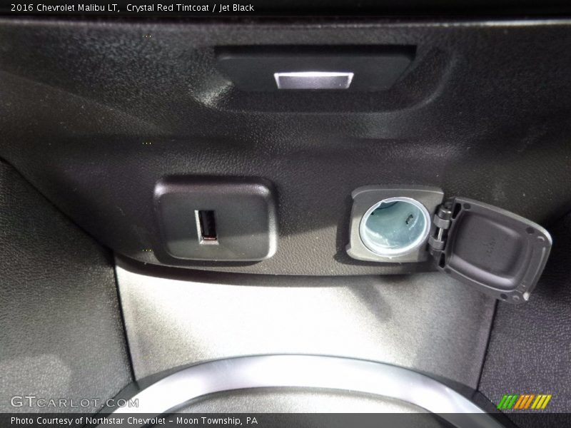 Crystal Red Tintcoat / Jet Black 2016 Chevrolet Malibu LT