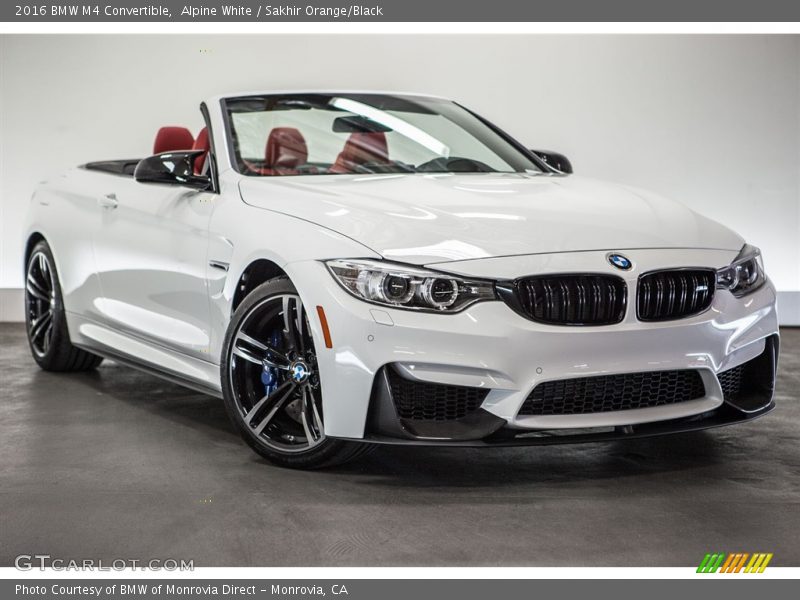 Front 3/4 View of 2016 M4 Convertible