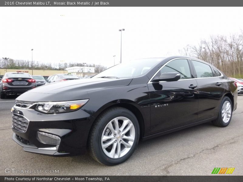 Mosaic Black Metallic / Jet Black 2016 Chevrolet Malibu LT