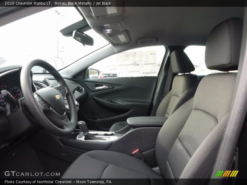 Mosaic Black Metallic / Jet Black 2016 Chevrolet Malibu LT