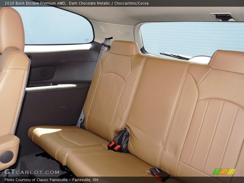 Dark Chocolate Metallic / Choccachino/Cocoa 2016 Buick Enclave Premium AWD