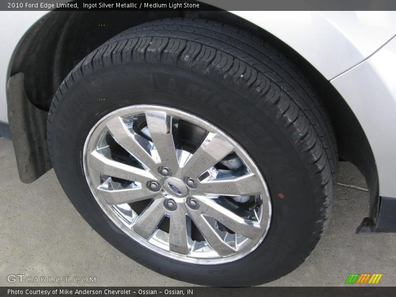 Ingot Silver Metallic / Medium Light Stone 2010 Ford Edge Limited