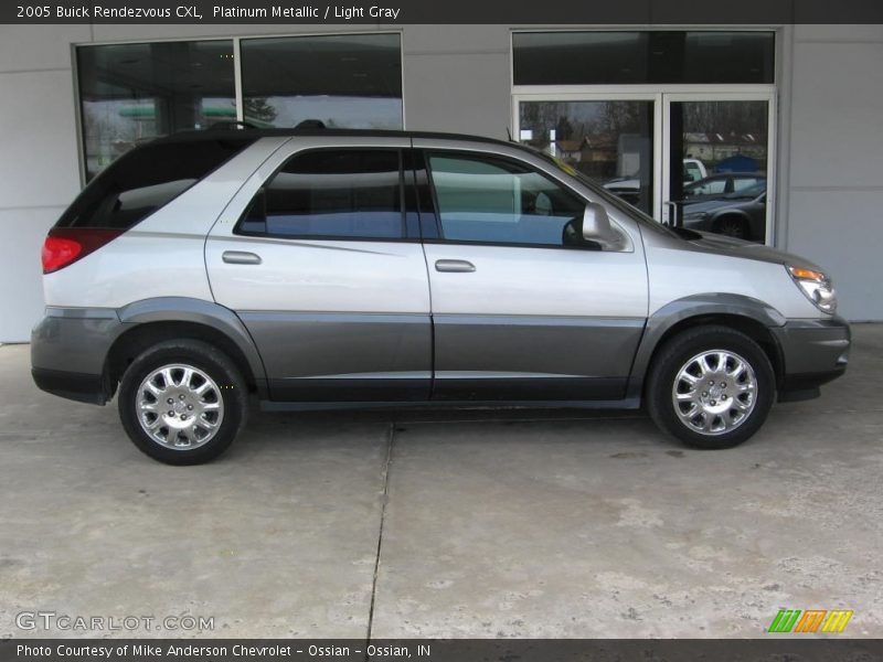 Platinum Metallic / Light Gray 2005 Buick Rendezvous CXL