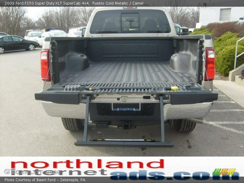 Pueblo Gold Metallic / Camel 2009 Ford F350 Super Duty XLT SuperCab 4x4