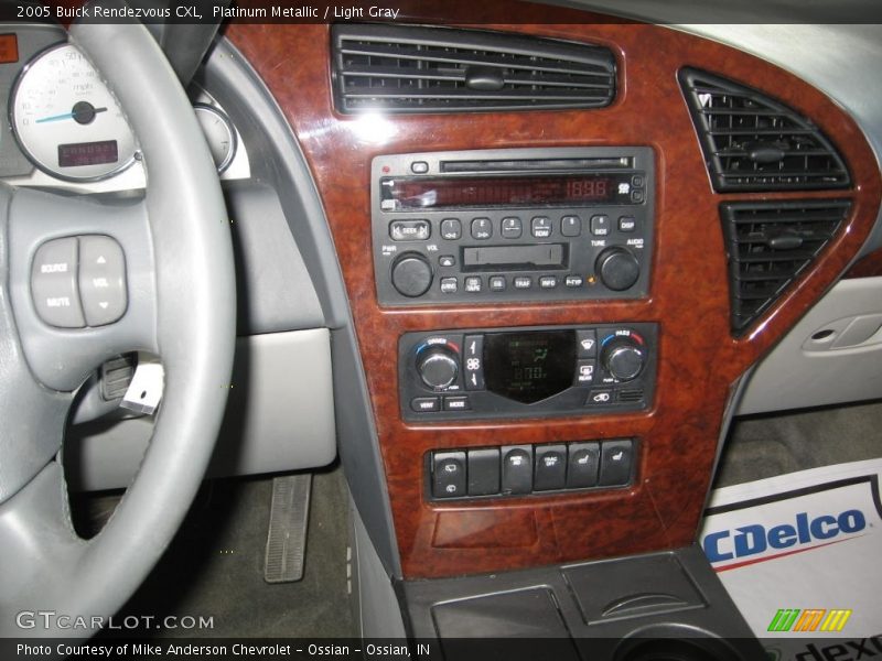 Platinum Metallic / Light Gray 2005 Buick Rendezvous CXL