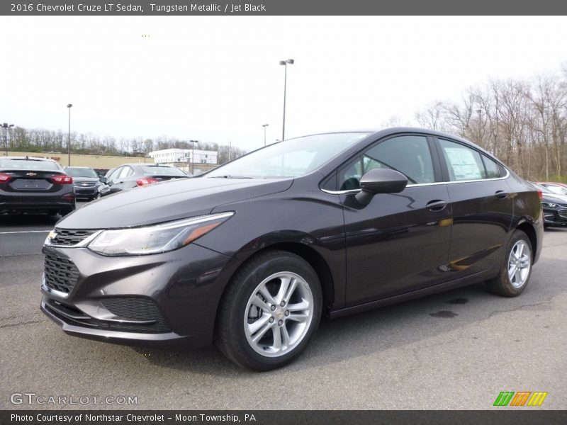 Tungsten Metallic / Jet Black 2016 Chevrolet Cruze LT Sedan