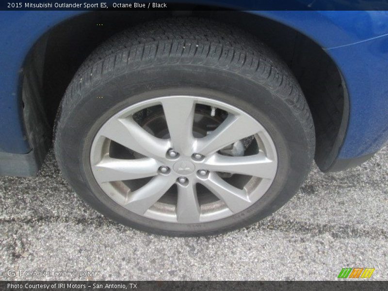 Octane Blue / Black 2015 Mitsubishi Outlander Sport ES