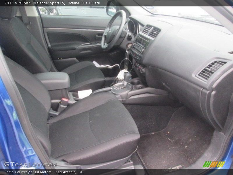 Octane Blue / Black 2015 Mitsubishi Outlander Sport ES