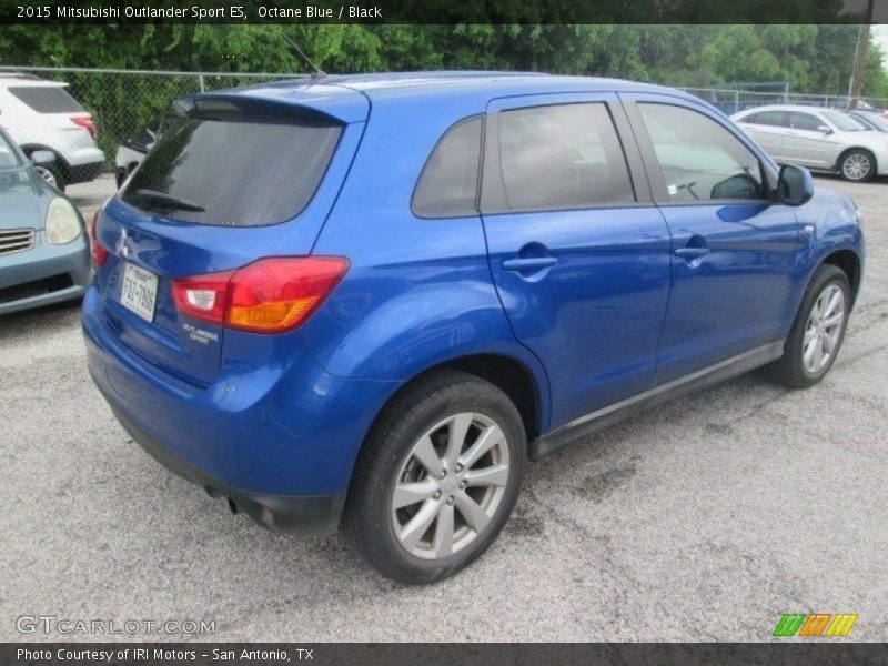 Octane Blue / Black 2015 Mitsubishi Outlander Sport ES