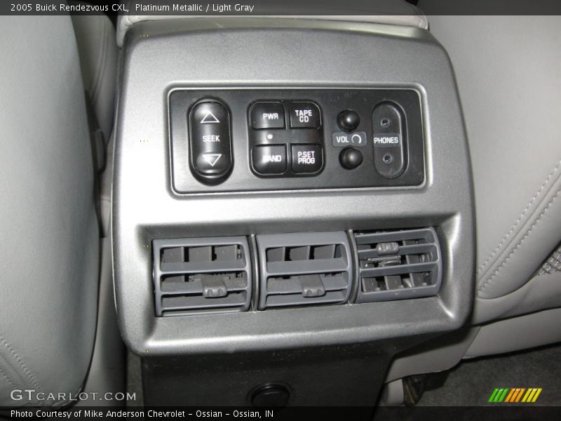 Platinum Metallic / Light Gray 2005 Buick Rendezvous CXL