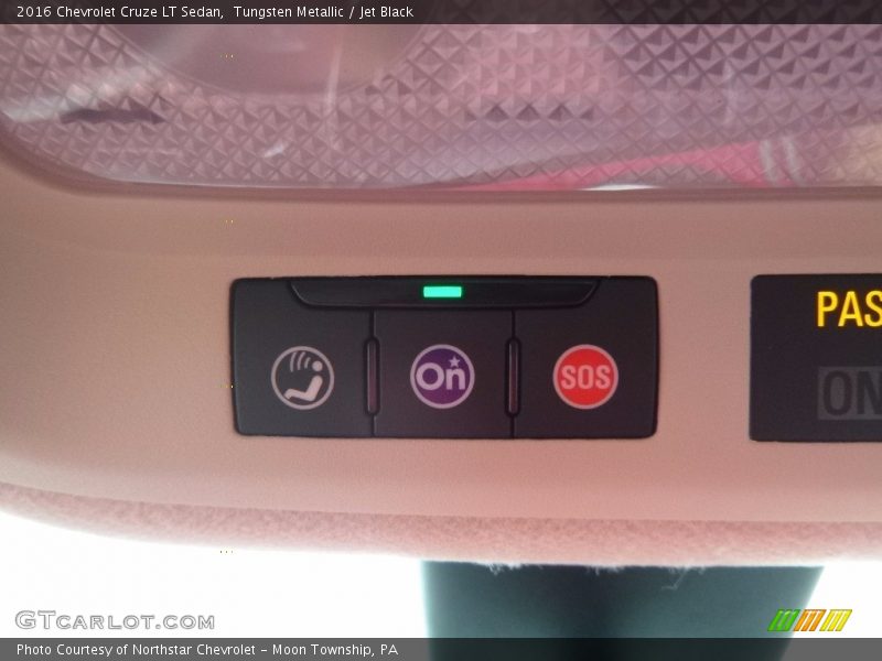 Tungsten Metallic / Jet Black 2016 Chevrolet Cruze LT Sedan